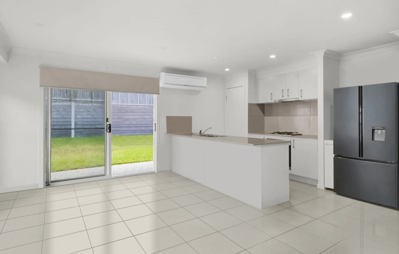 Open-plan kitchen and living space in South Ripley family home.