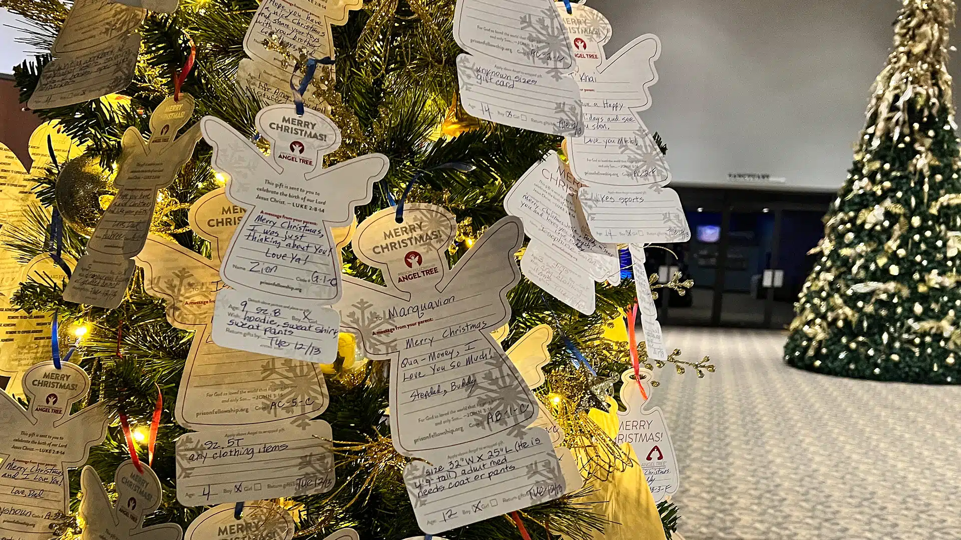 Angel Tree Service Event in You Me & Community