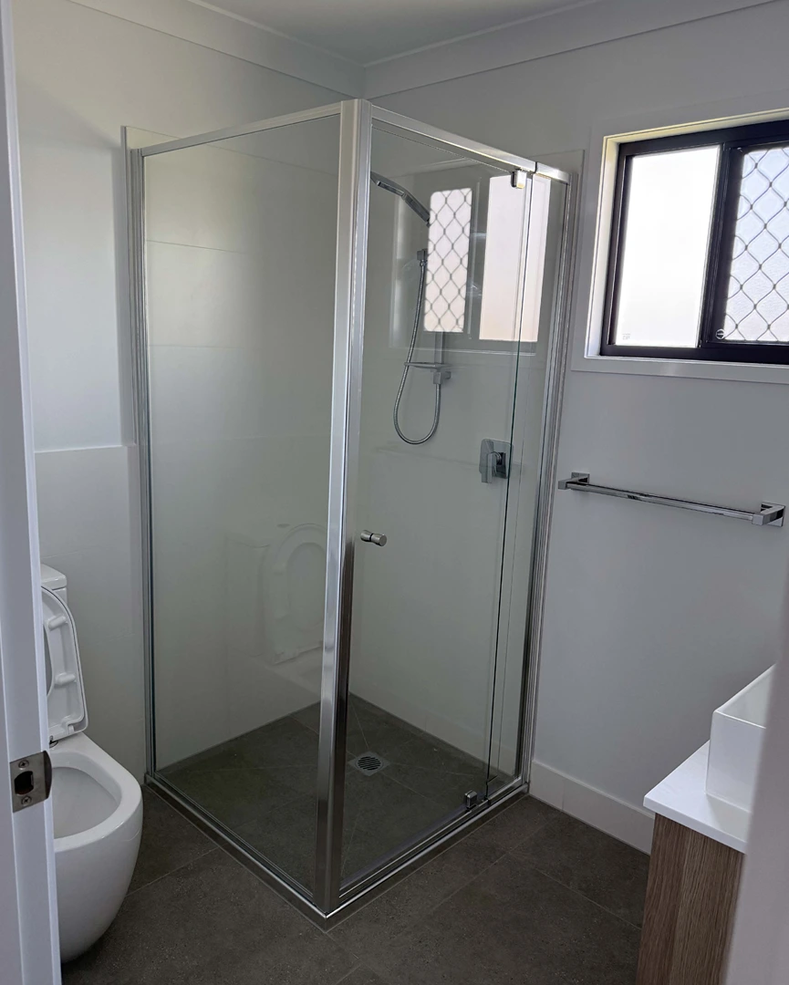 Full bathroom setup in modern NDIS unit at Acacia Ridge by You Me and the Community