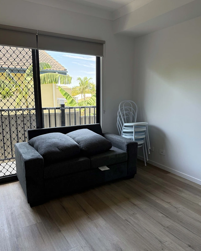 Lounge area with natural light at You Me and the Community, Acacia Ridge